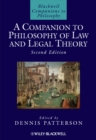 Image for A companion to philosophy of law and legal theory