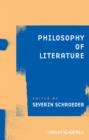 Image for Philosophy of Literature