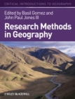 Image for Research methods in geography: a critical introduction