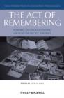 Image for The Act of Remembering