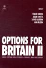 Image for Options for Britain II  : cross cutting challenges for policy-makers