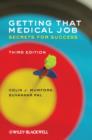 Image for Getting that medical job  : secrets for success