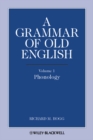 Image for A Grammar of Old English, Volume 1