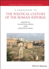 Image for A companion to Roman political culture of the Roman Republic