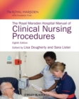 Image for The Royal Marsden Hospital manual of clinical nursing procedures.