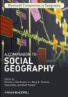 Image for A Companion to Social Geography