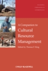 Image for A companion to cultural resource management