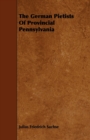 Image for The German Pietists Of Provincial Pennsylvania