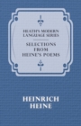 Image for Heath&#39;s Modern Language Series - Selections From Heine&#39;s Poems