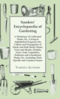 Image for Sanders&#39; Encyclopaedia Of Gardening
