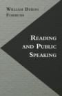 Image for Reading and Public Speaking