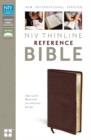 Image for NIV Thinline Reference Bible Burgundy Leather