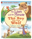 Image for First Graphic Readers: Aesop: The Lion and the Mouse &amp; the Boy Who Cried Wolf