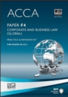 Image for ACCA Paper F4 - Corp and Business Law (GLO) Practice and revision kit