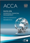 Image for Acca - P4 Advanced Financial Management: Revision Kit