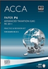 Image for Acca - P6 Advanced Taxation Fa2011: Revision Kit