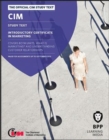 Image for Cim - Introductory Certificate in Marketing Study Workbook: Study Text
