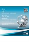 Image for FIA - Foundations of Accounting in Business - FAB (ACCA F1) : Interactive Passcard