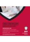 Image for CIMA - Fundamentals of Ethics, Corporate Governance and Business Law : Interactive Passcards