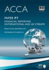 Image for ACCA - F7 Financial Reporting (International &amp; UK) : Revision Kit