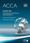 Image for ACCA - P4 Advanced Financial Management : Revision Kit