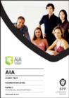Image for AIA 1 Financial Accounting 1 AIA - 1 Financial Accounting 1