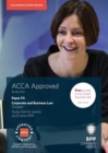 Image for ACCA Skills F4 Corporate and Business Law (Global) Study Text 2014