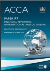Image for ACCA - F7 Financial Reporting (International &amp; UK)