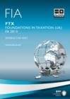 Image for FIA Foundations in Taxation FTX FA2013 : Interactive Text