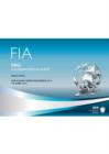 Image for FIA Foundations in Audit (International) FAU INT : Passcards