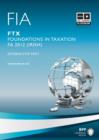 Image for ACCA/FIA (T9) Foundation in Taxation FTX Irish Variant : FTX : ACCA/FIA (T9) Foundation in Taxation FTX Irish Variant