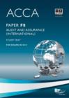 Image for Acca, for Exams in 2012.: Study Text (Audit and assurance (international).) : Paper F8,
