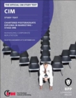 Image for CIM 12 Managing Corporate Reputation: Study Text