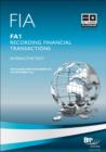 Image for FIA, for exams from December 2011 to December 2012.:  (Recording financial transactions.) : FA1,