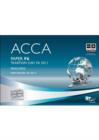 Image for ACCA - F6 Taxation FA2011 : Passcard : Paper F6