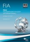 Image for FIA, for exams in 2012.: (Foundations in audit (international).) : FAU,