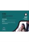 Image for CISI Certificate Unit 6 Passcards Syllabus Version 11 : Passcards