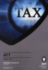 Image for ATT - 1: Personal Taxation (FA 2012) : Study Text