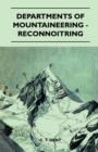 Image for Departments Of Mountaineering - Reconnoitring