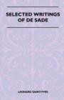 Image for Selected Writings Of De Sade