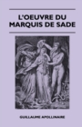 Image for L&#39;Oeuvre Du Marquis de Sade