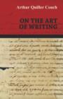 Image for On The Art Of Writing