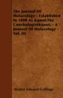 Image for The Journal Of Malacology - Established In 1890 As &quot;The Conchologist&quot; - A Journal Of Malacology - Vol. III