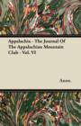 Image for Appalachia - The Journal Of The Appalachian Mountain Club - Vol. VI