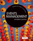 Image for Events management  : principles &amp; practice