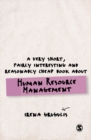 Image for A very short, fairly interesting and reasonably cheap book about human resource management