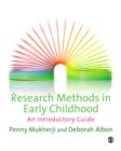 Image for Research methods in early childhood: an introductory guide