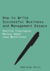 Image for How to Write Successful Business and Management Essays