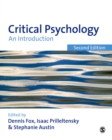 Image for Critical psychology: an introduction.
