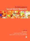 Image for The SAGE handbook of social work research